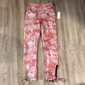 NWT Anthropologie Daily Practice Floral Leggings